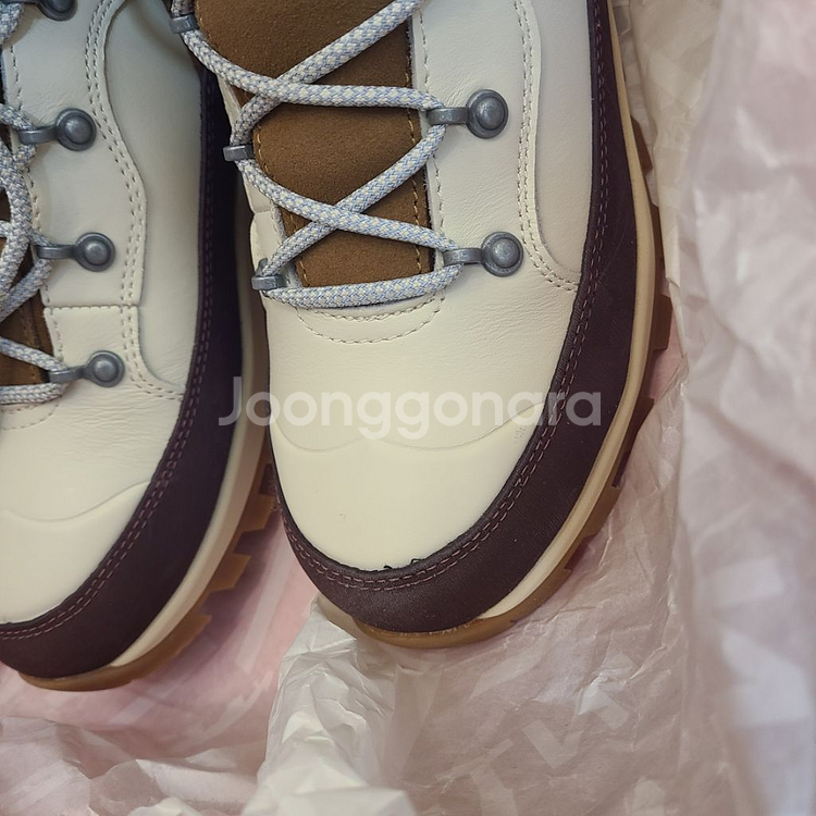 헌터 익스플로러 미드 겨울 부츠 화이트 250 UK6--4