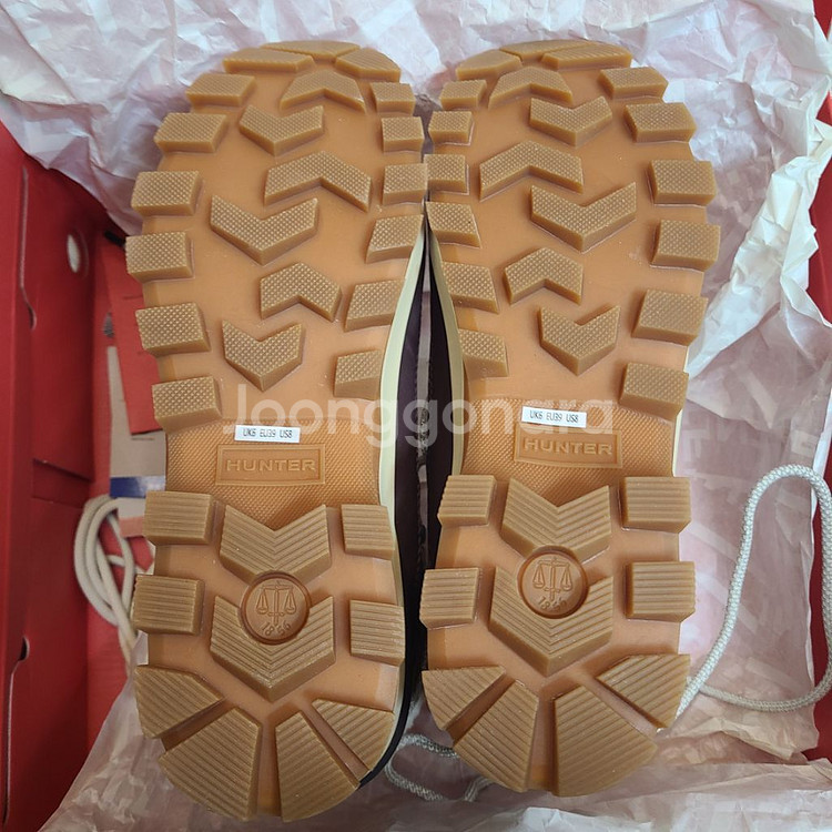 헌터 익스플로러 미드 겨울 부츠 화이트 250 UK6--2