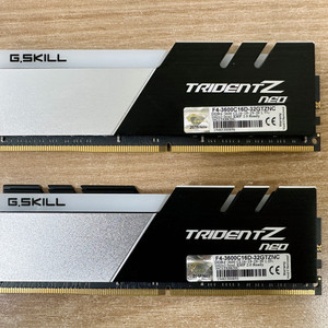 지스킬 32GB DDR4-3600 TRIDENT Z