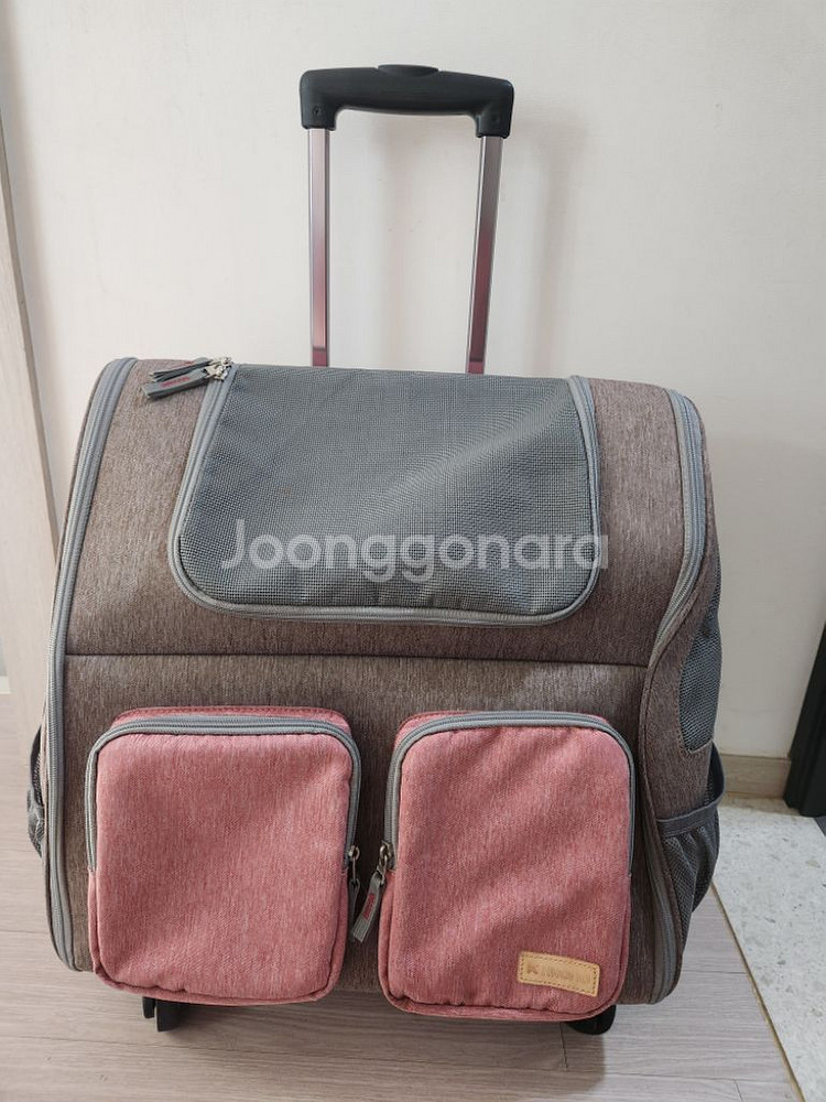 크르노 강아지 고양이 캐리어 이동가방(거의새것)--1