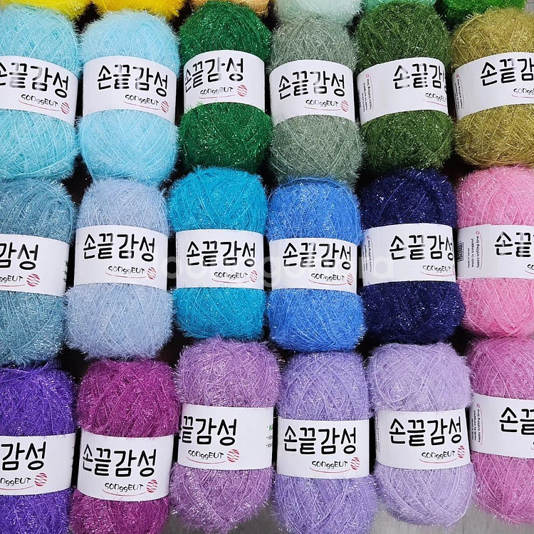 자체 제작 국산 수세미실 새제품입니다~--2