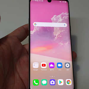 LG 벨벳폰 화이트 10만