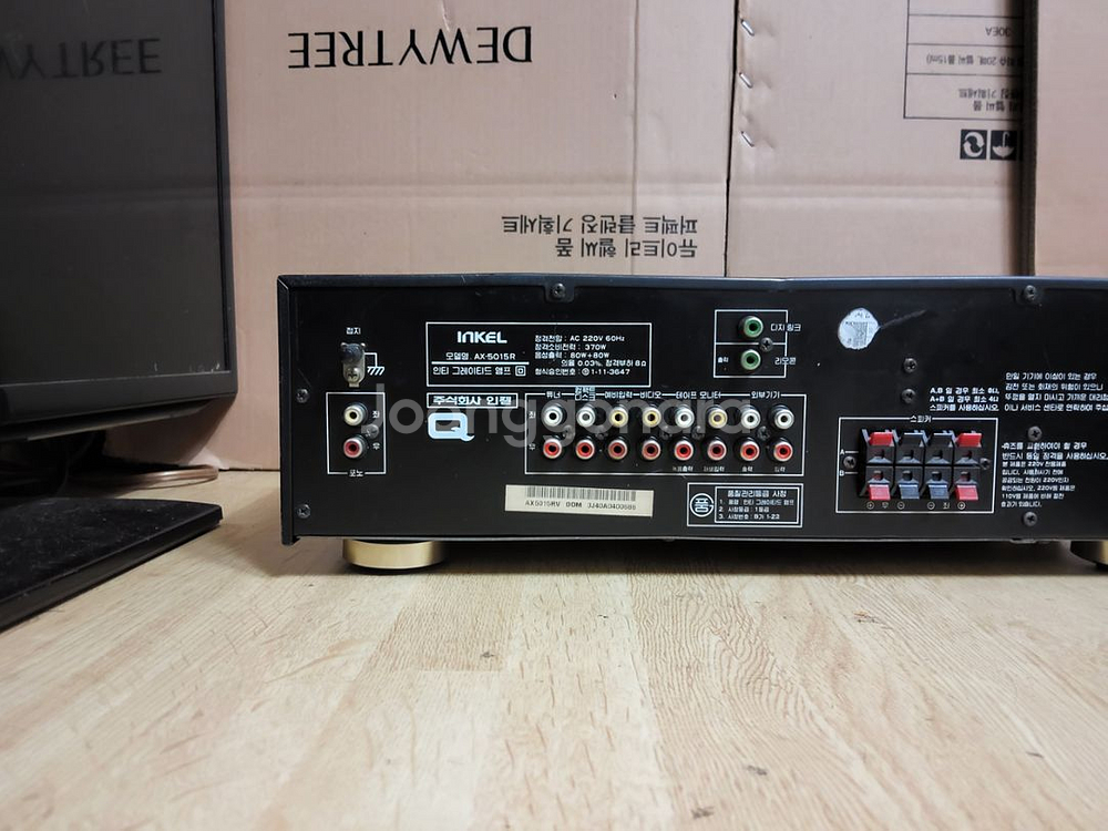 인켈 인티앰프 AX 5015R (2 오디오 스피커 음향--4