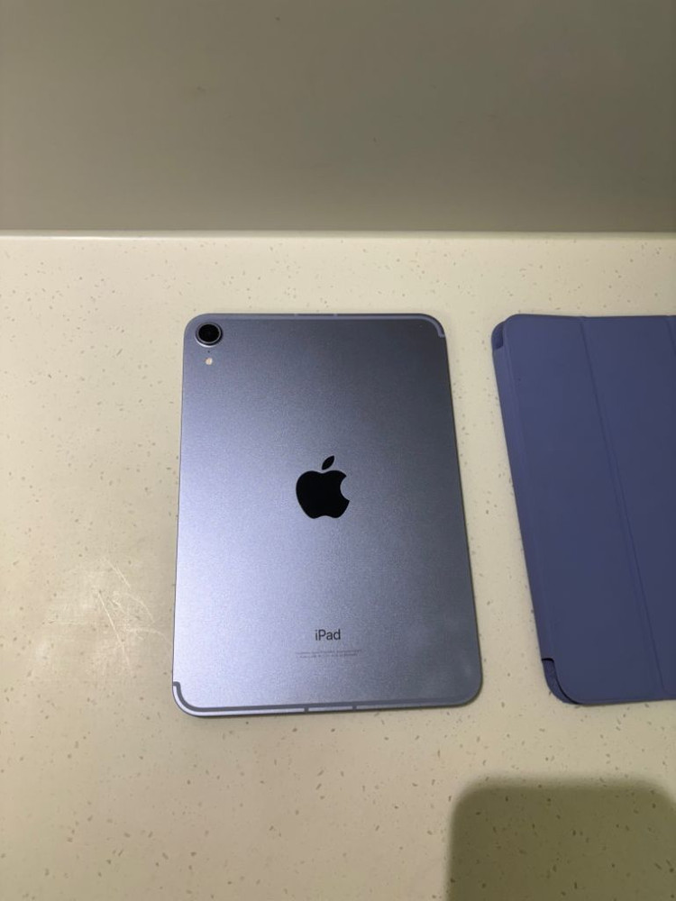 아이패드 미니 6 셀룰러 64g 퍼플 [S급]--1