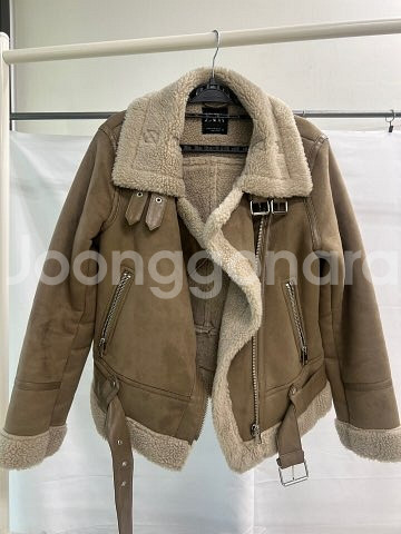 자라 여성 무스탕 M사이즈--1