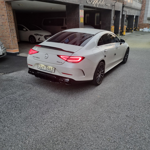 cls c257 카본스포일러