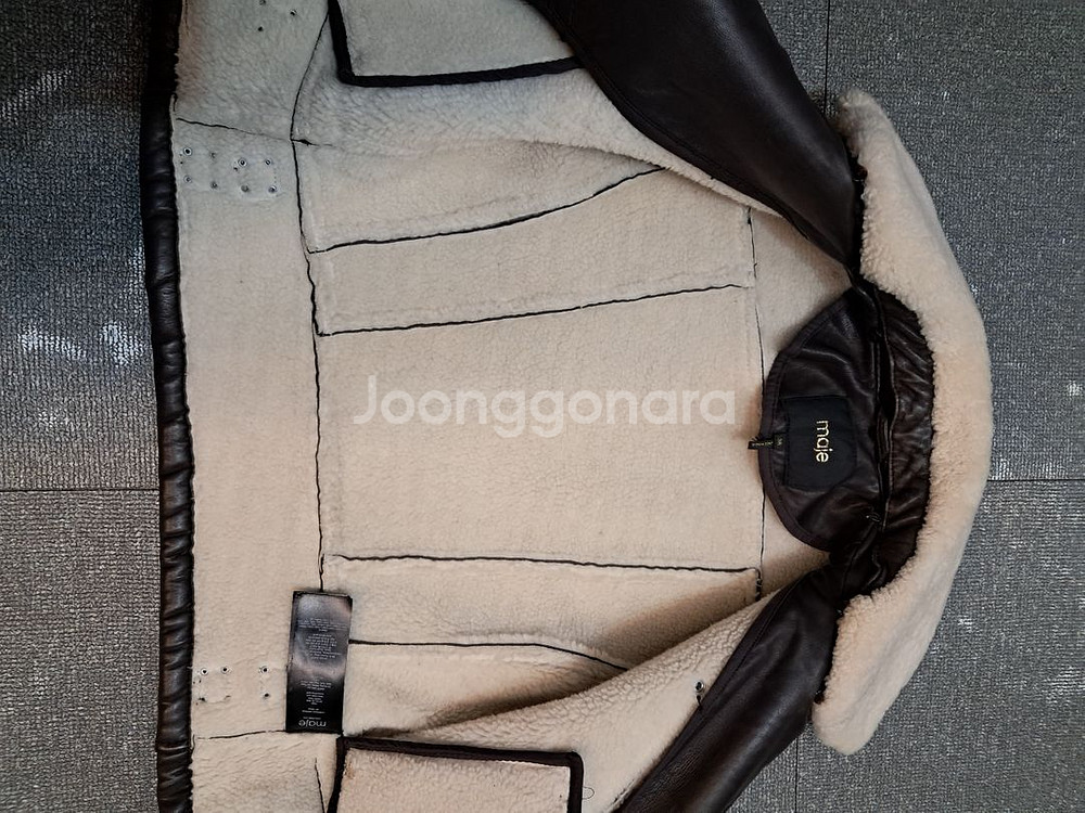 마쥬 양털 양가죽 자켓--2