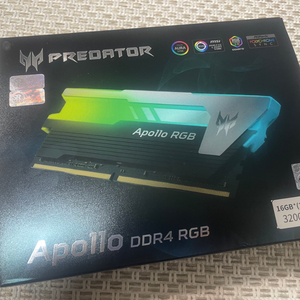 프레데터 DDR4 RGB 램 3200MHz 8G*2