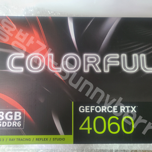 컬러풀 RTX4060 8gb 원팬 Colorful미개봉