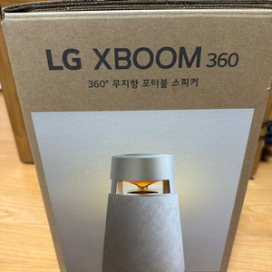 LG XBOOM 360 스피커 팝니다