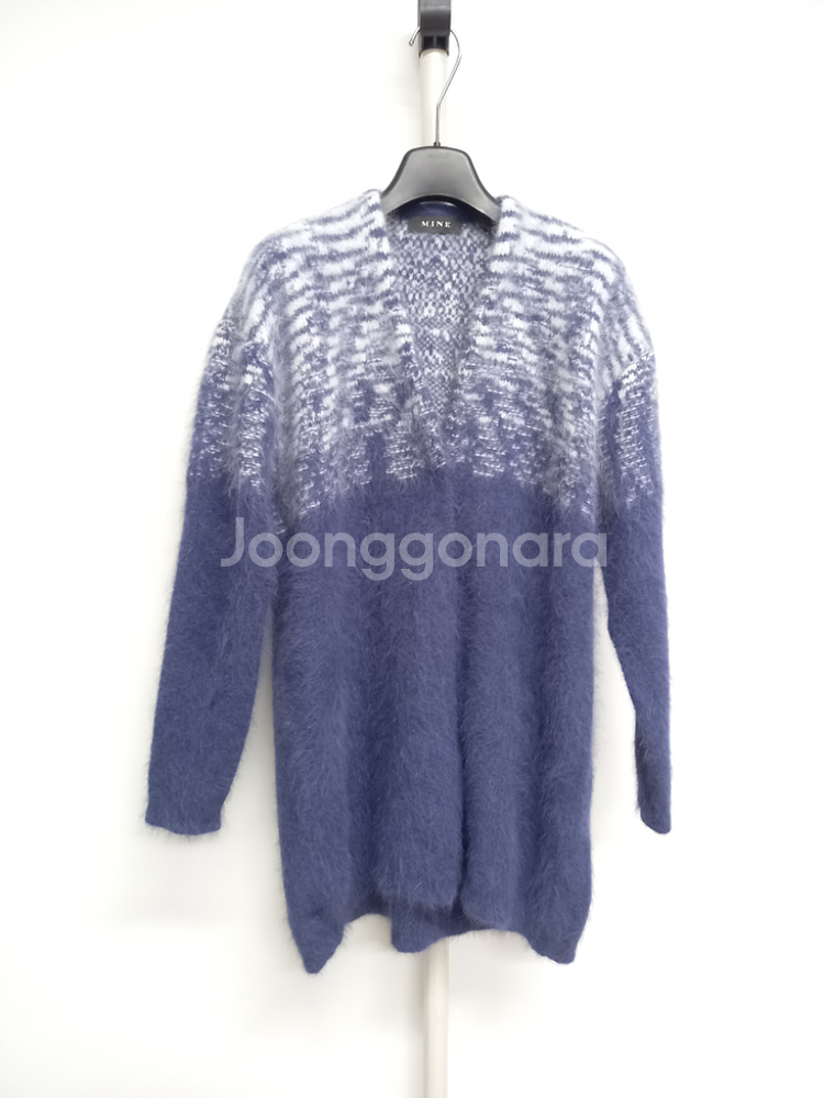 마인 MINE 춘추동 앙고라 롱 가디건 F--2