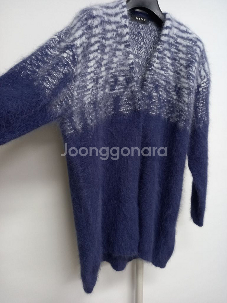 마인 MINE 춘추동 앙고라 롱 가디건 F--3