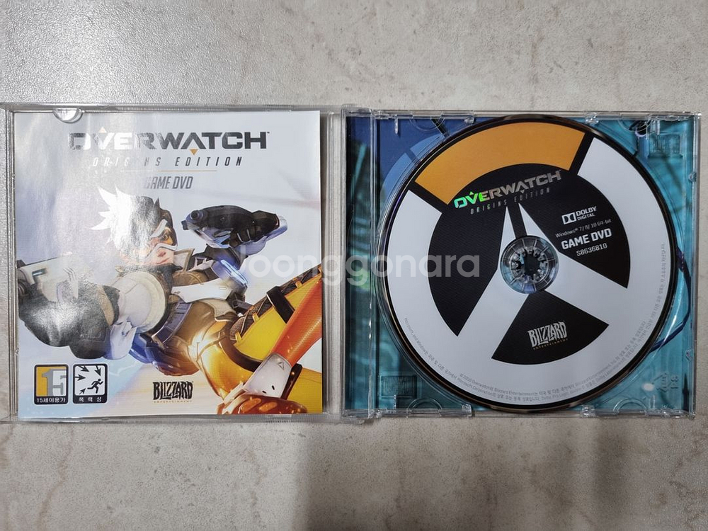 오버워치 cd 판매합니다--1
