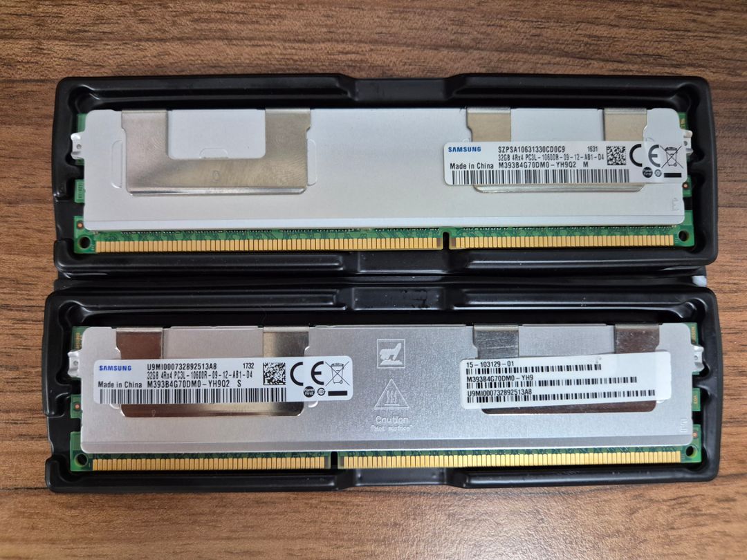 서버용 메모리 DDR3 PC3L 32GB 10600R