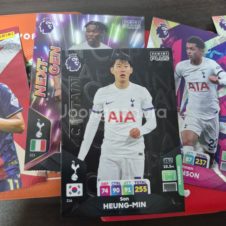 파니니 EPL&K리그 축구 카드 80장 일괄 판매합니다--1