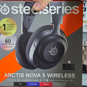 스틸시리즈 Arctis nova 5 wireless