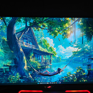 asus pg27aqdm oled 모니터