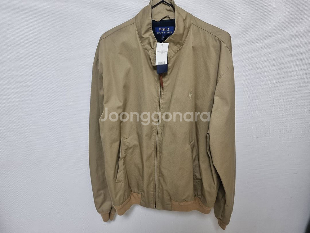 남성 폴로 랄프로렌 코튼 트윌 바라쿠다 집업자--3