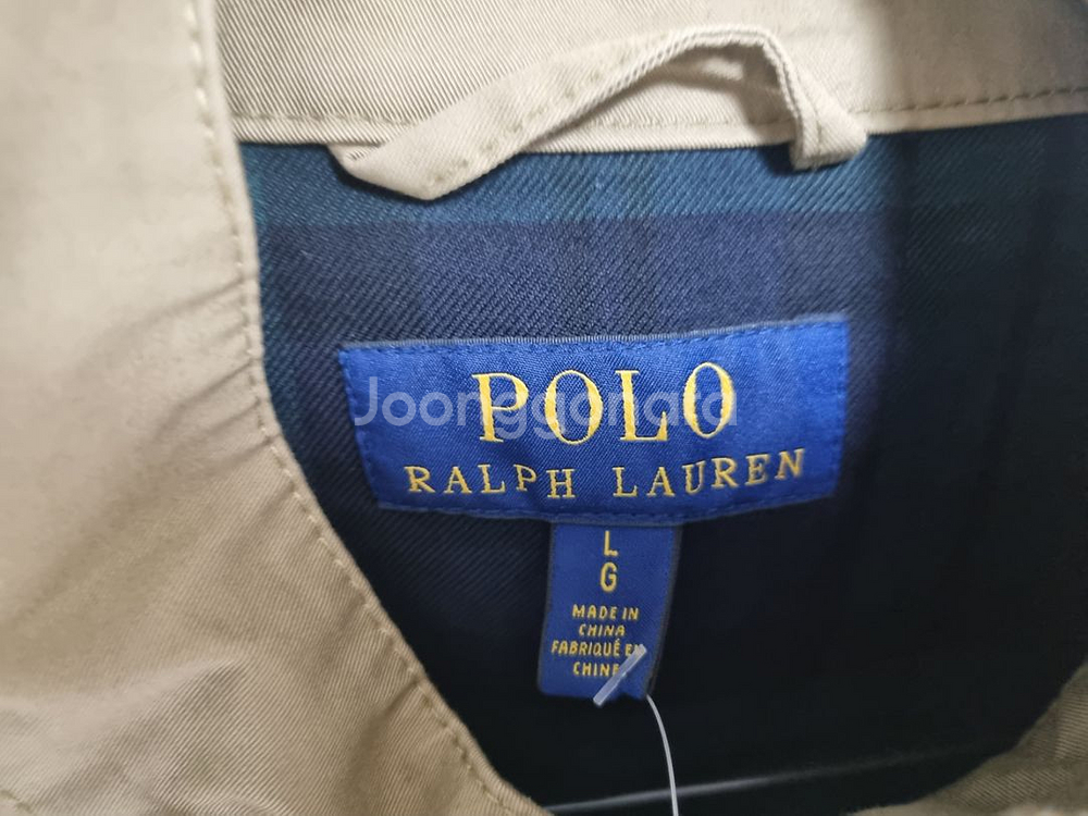 남성 폴로 랄프로렌 코튼 트윌 바라쿠다 집업자--5