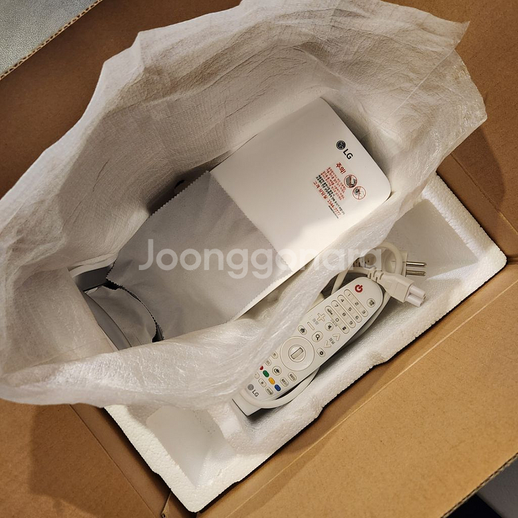 LG 시네빔 초단초점 빔프로젝터 HF65LA 박스셋--4