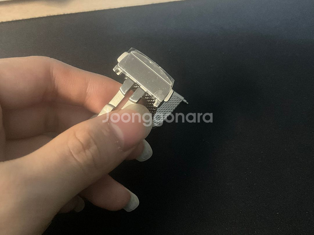 오메가 씨마스터용 20mm 매쉬 브레이슬릿 스트랩--4