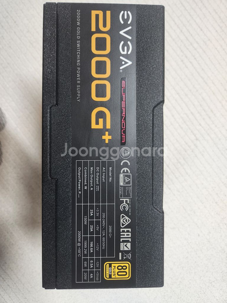 EVGA2000G+중고 민트급 판매합니다 내용참고--4