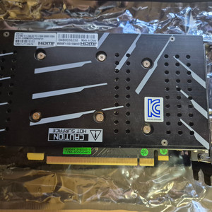 지포스 갤럭시 GTX 1660 ti 6gb 중고