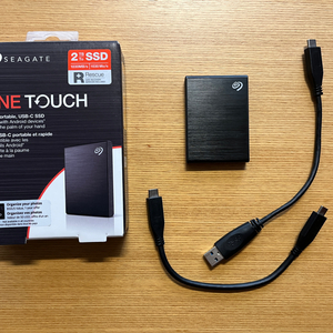 씨게이트 One Touch 2tb 외장 ssd