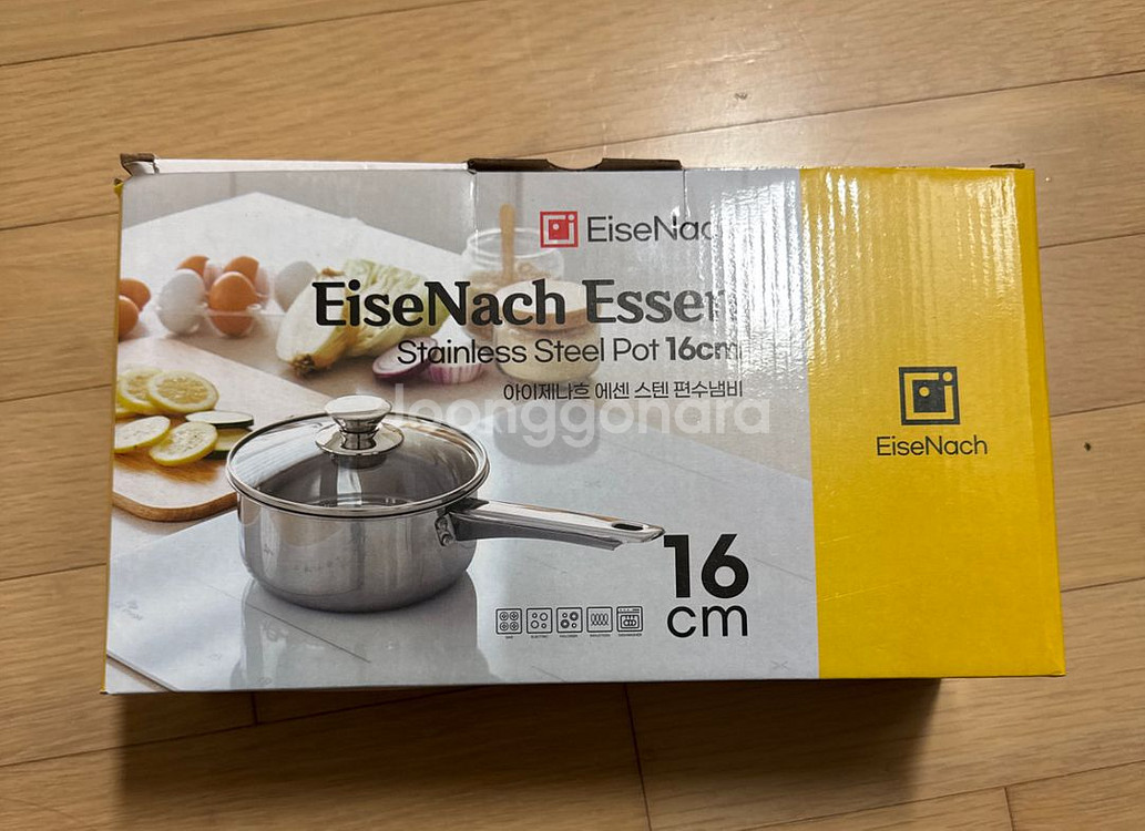 아이제나흐 에센 스텐 편수냄비 16cm--1