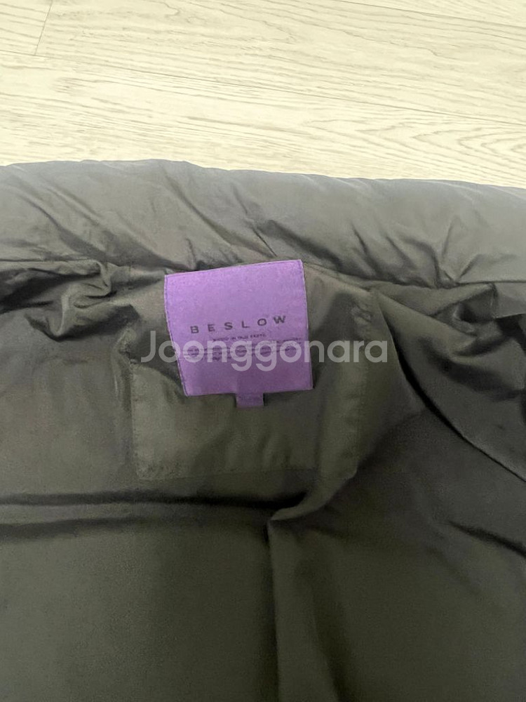 비슬로우퍼플 덕다운 패딩 XL--2