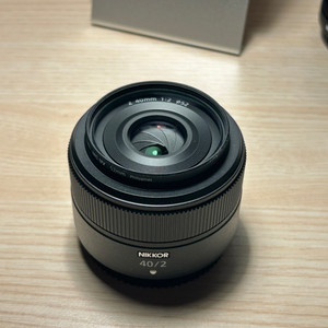 니콘 z40mm f2 팝니다