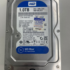 WD Blue 하드디스크 1TB