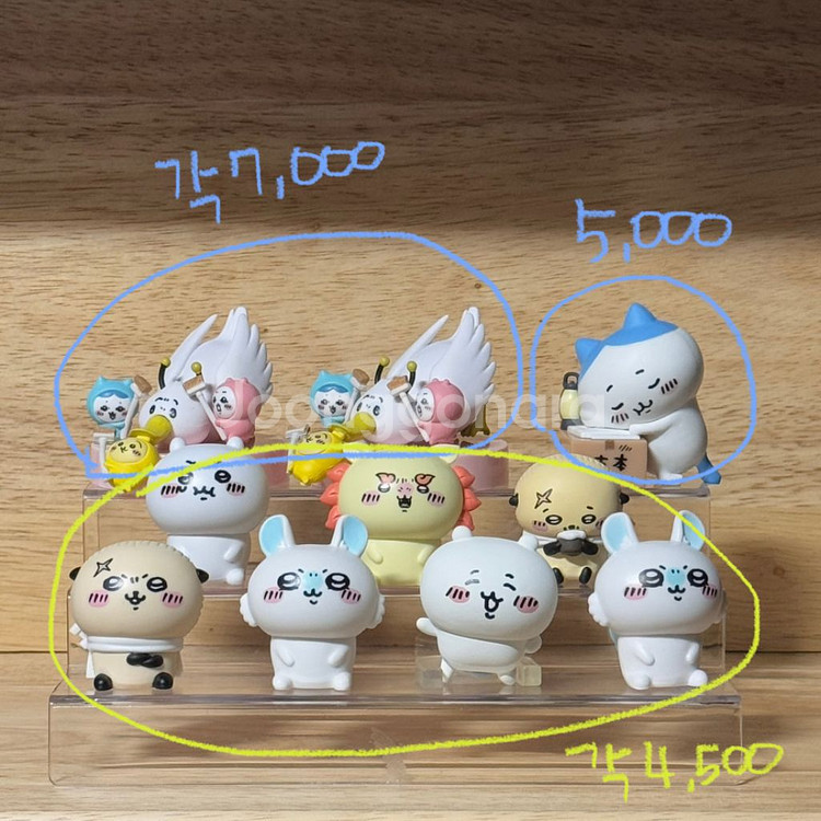 먼작귀 가챠 피규어 (각4500-7000)--1