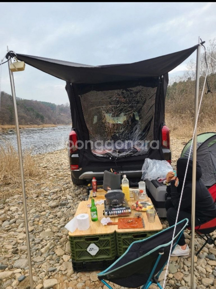 펠리세이드 전용 D4 꼬리텐트(트렁크텐트.도킹텐트)--2