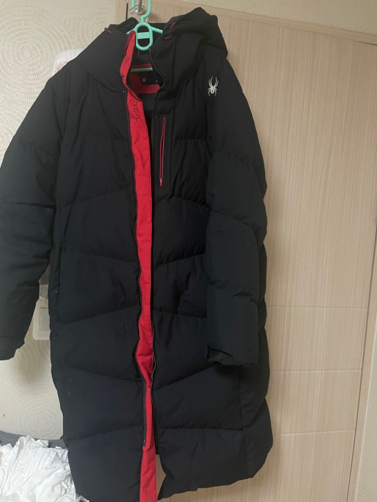 스파이더 롱패딩 xl