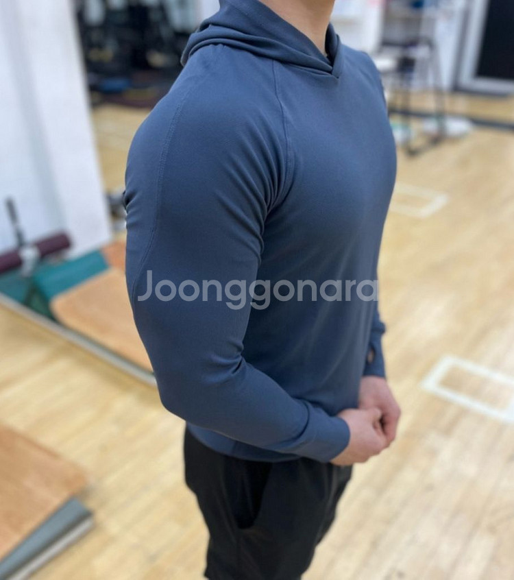 남자 러닝용 남성 런닝 후드 팝니다--2