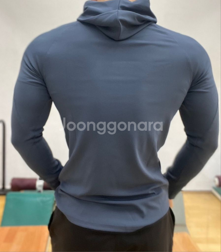 남자 러닝용 남성 런닝 후드 팝니다--1