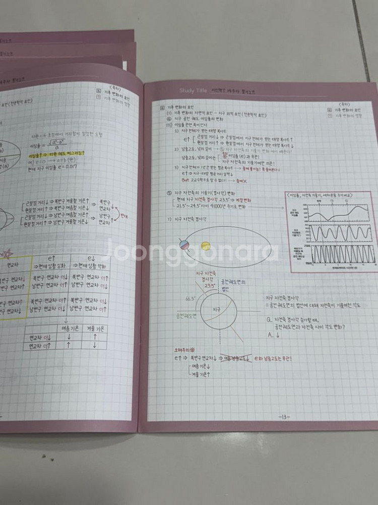 시대인재 지구과학1 이신혁t 현강 필기노트 1~14주차--9