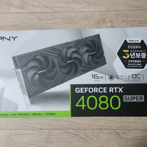 PNY 지포스 RTX 4080 SUPER 16GB 판매