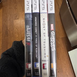 ps5 아머드코어,고스트오브쓰시마, 피의거짓, 가오갤