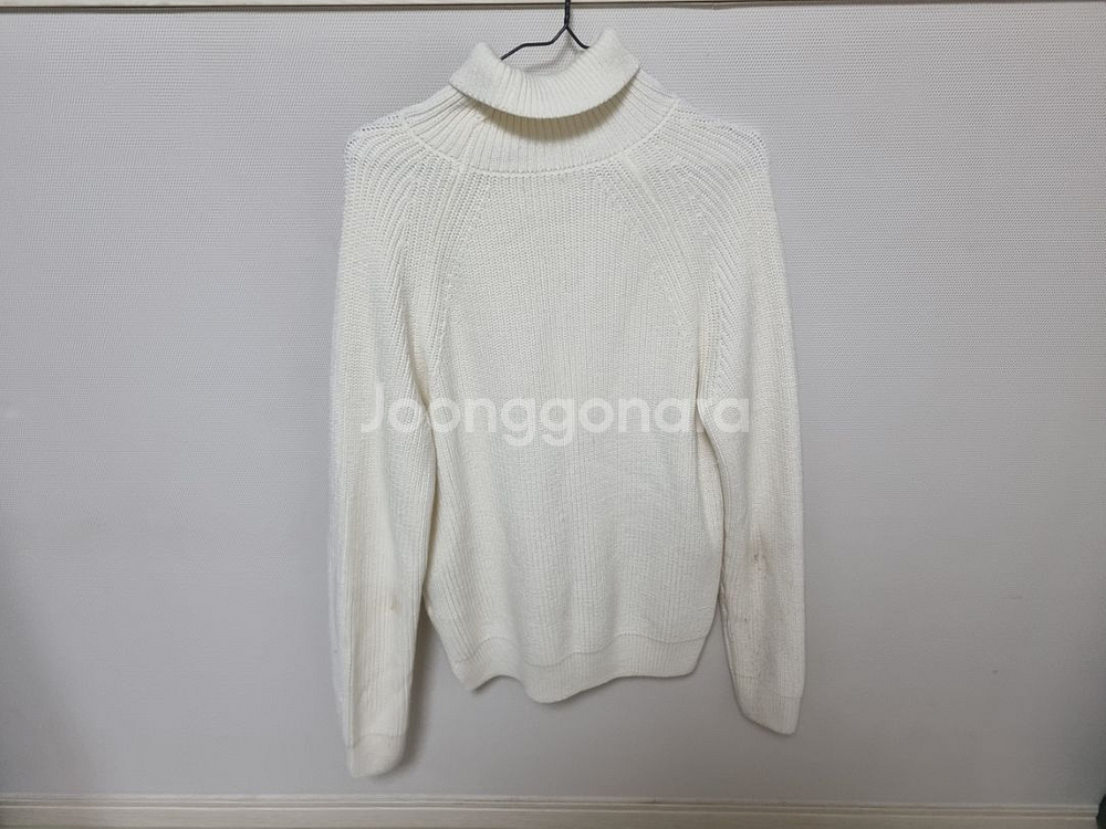 새상품 남성 골지 니트 베이지 L사이즈추천--3