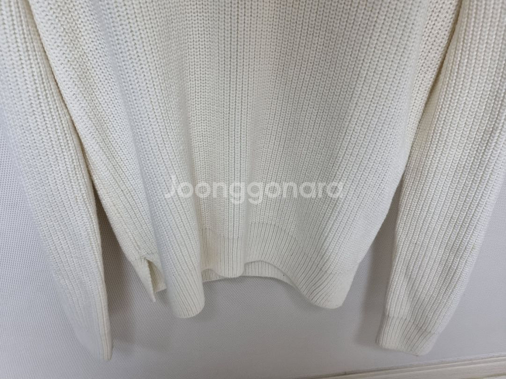 새상품 남성 골지 니트 베이지 L사이즈추천--2