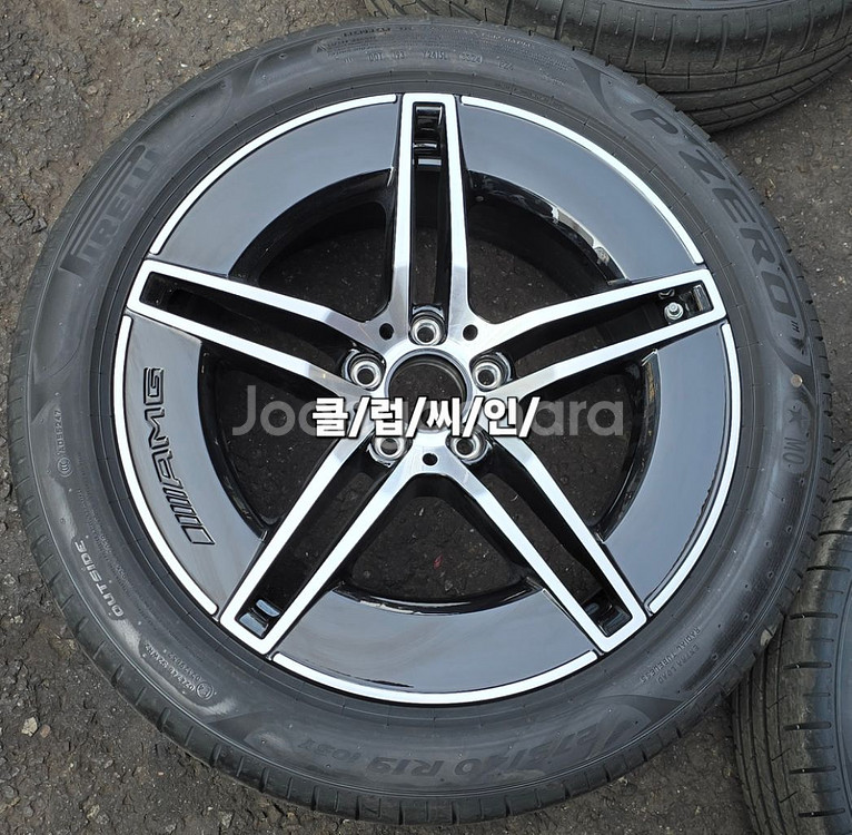 완전신품급 W214 E300AMG 19인치 휠타이어--4