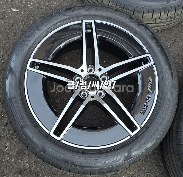 완전신품급 W214 E300AMG 19인치 휠타이어--3