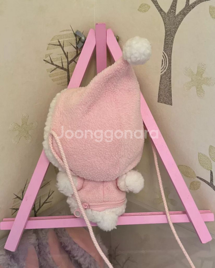 고전 키티 꼬깔 모자 파우치 가방 인형--1