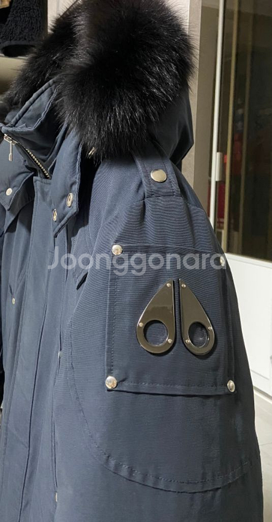무스너클 스틸링 폭스퍼 패딩--0