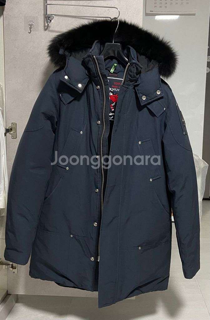 무스너클 스틸링 폭스퍼 패딩--3