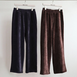 쉬이즈큐트 Track pants choco