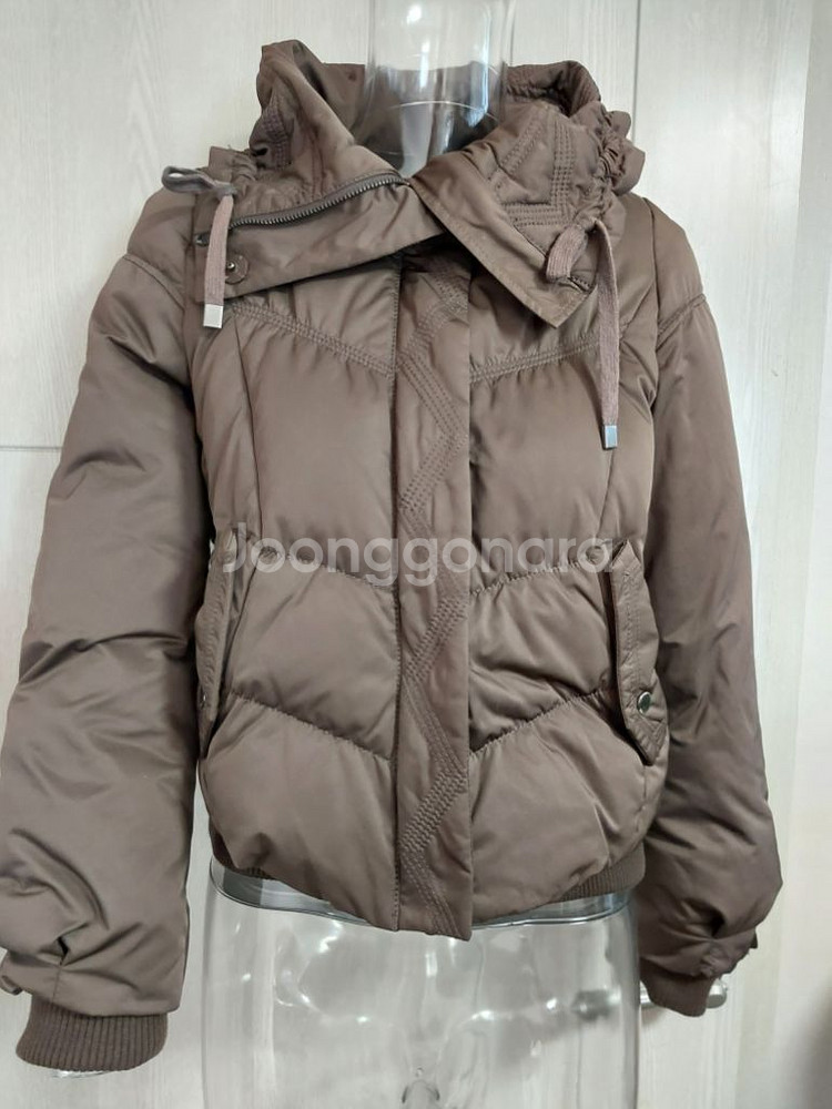 TOMBOY 브라운 여성 패딩 점퍼 S size--1