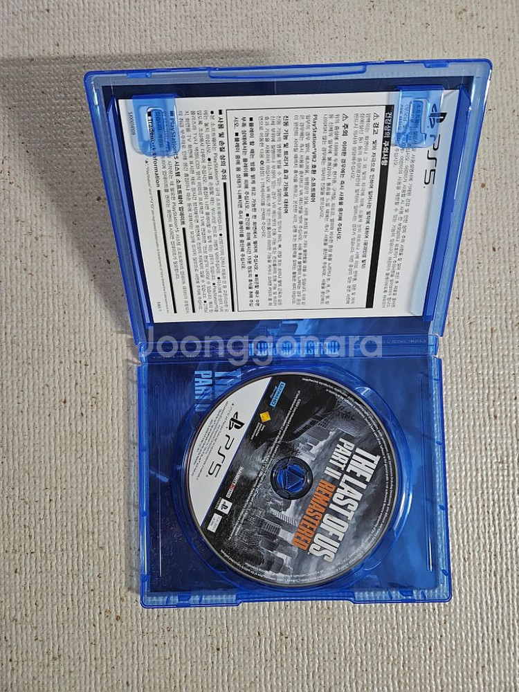 ps5 라스트오브어스파트2 리마스터 팝니다.--2